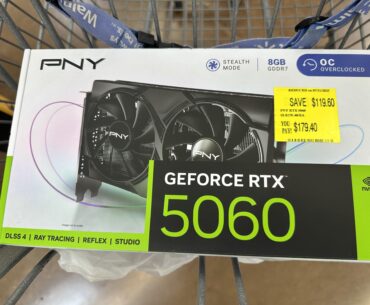 Couldn’t pass this up. I had the associate open the box to verify it was legit.