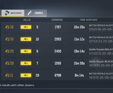 Playing FPP in TPP BR lobbies
