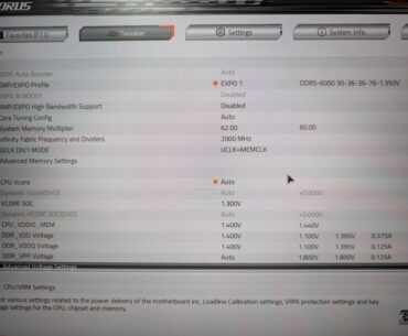 Help! I cannot get 6200mhz stable from 6000mhz CL30 16gbx2