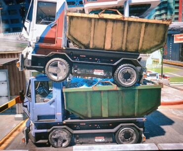 Um...is this how trucks are manufactured in 2077?? 🤔
