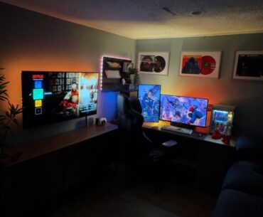 Sometimes I like to game or just relax and watch a movie