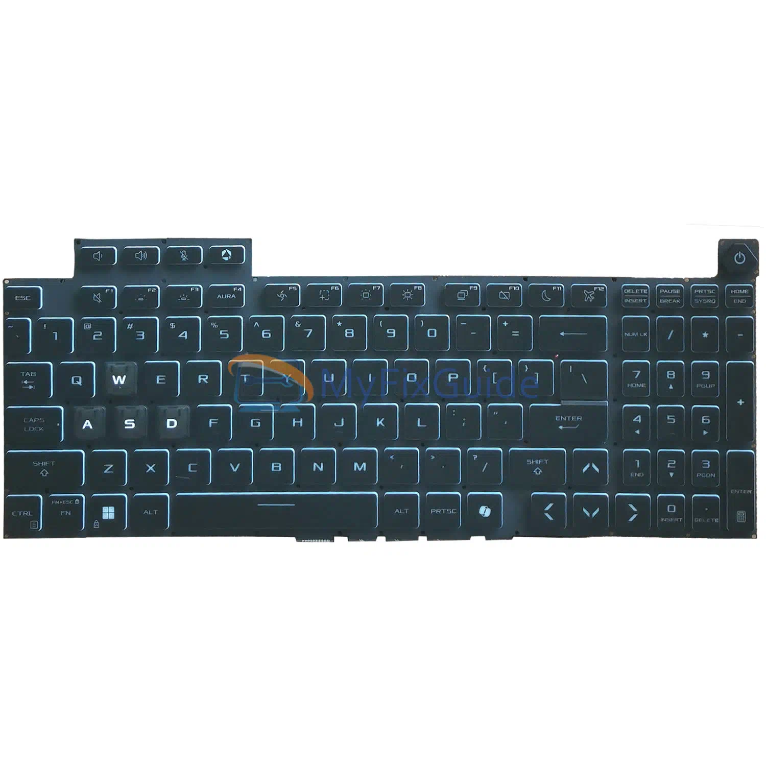 Keyboard for Asus TUF Gaming A16 2024 FA608WI FA608WV Keyboard for Asus TUF Gaming A16 2024 FA608