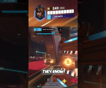 Secret flank on Circuit royale #overwatch2 #gaming #overwatchclips #ow2 #overwatchfunny