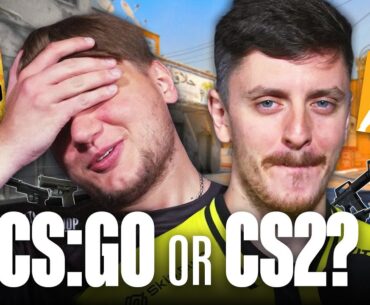 CS:GO or CS2? 16:9 or 4:3? Pros pick their favourites in CS feat. s1mple, apEX & more