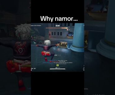 Players sniff a dive character and go namor instantly #marvelrivals #spiderman #namor