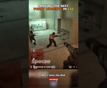 Top 5 best funny Moments in CS2 😂 #cs2 #csgo #funnyclips #cs2memes #gaming
