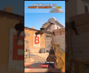 Top 5 best funny Moments in CS2 😂 #cs2 #csgo #funnyclips #cs2memes #gaming