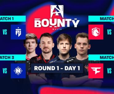 BLAST Premier Bounty S2, Round 1, Day 1 - B8 vs FUT, Liquid vs ECSTATIC, G2 vs Nemiga, FaZe vs BB