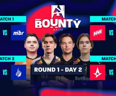 BLAST Premier Bounty S2, Day 2 - VP vs MIBR, NAVI vs TNL, Spirit vs Passion, Astralis vs Rare Atom