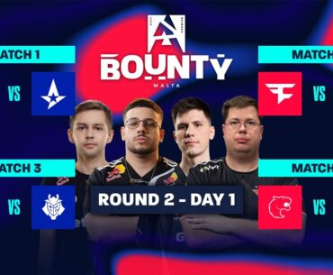 BLAST Premier Bounty S2, Round 2 Day 1 - NAVI vs Astralis, FaZe vs VP, Spirit vs G2, FURIA vs Liquid