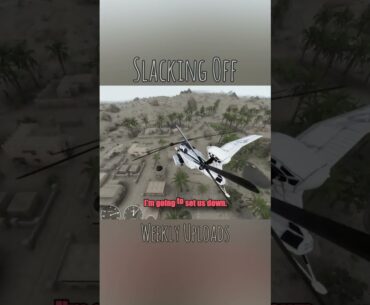 Crash Landing #fyp #shorts #armareforger #gaming #funny #helicopter #helicoptercrash #memehelikopter