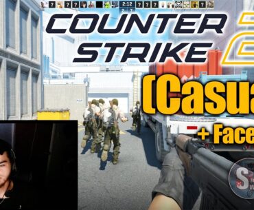 Some Counter Strike 2 PC Gameplay! (Casual) + Facecam