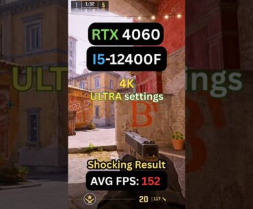 Counter-Strike 2 in 4K on RTX 4060 Looks Insane