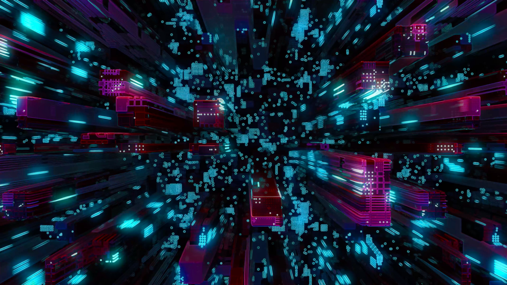 Vaporwave City // Me // 2025 // see comments for downloadable, seamlessly looping, versions