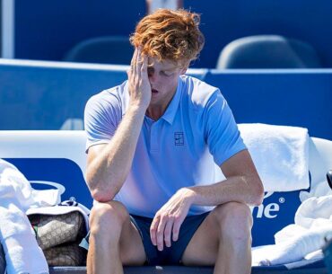 Jannik Sinner retires from Cincinnati Open final due to illness against Alcaraz