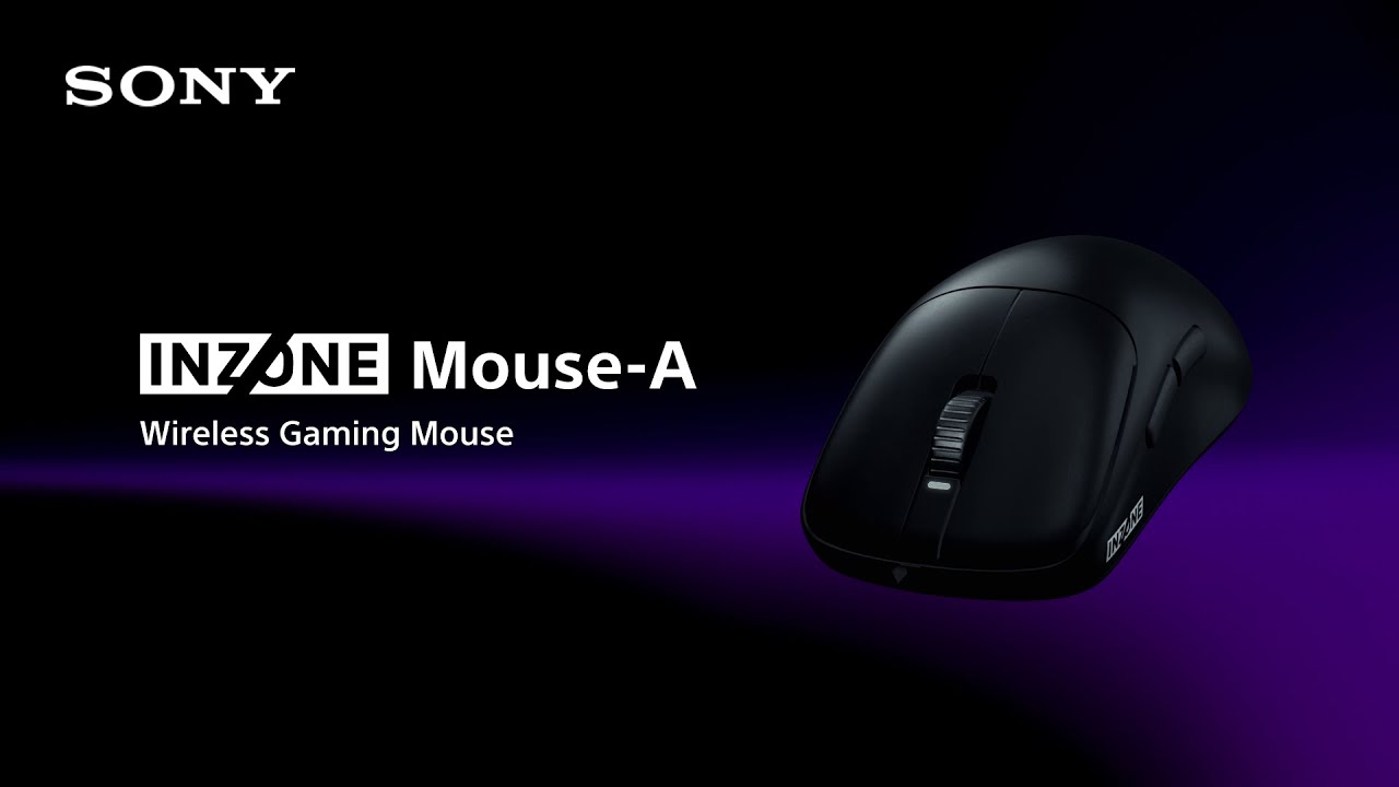 INZONE Mouse-A Wireless Gaming Mouse | Sony Official - YouTube