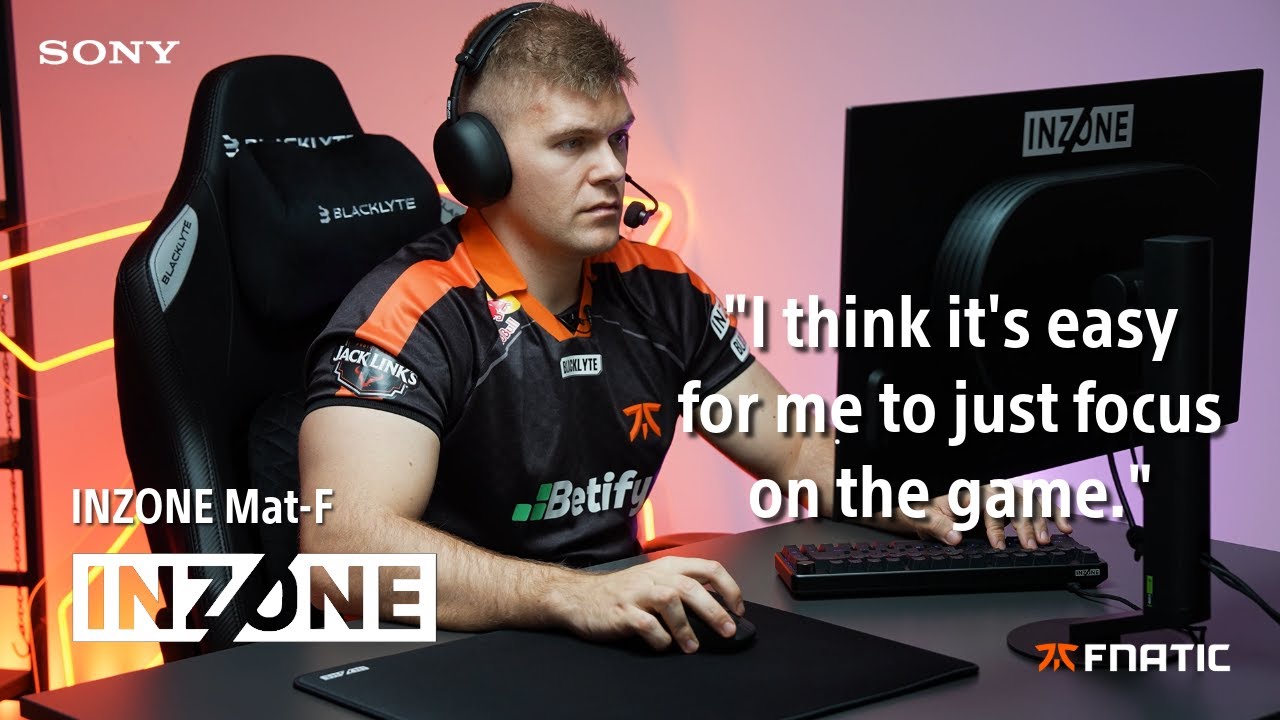INZONE Mat-F | Fnatic CS2 Pro Player blameF Review | Sony Official - YouTube
