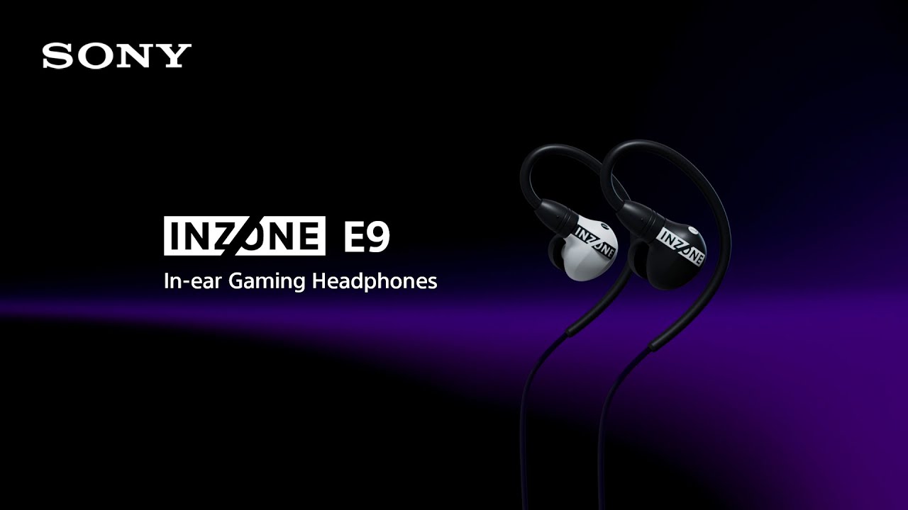 INZONE E9 In-ear Gaming Headphones | Sony Official - YouTube