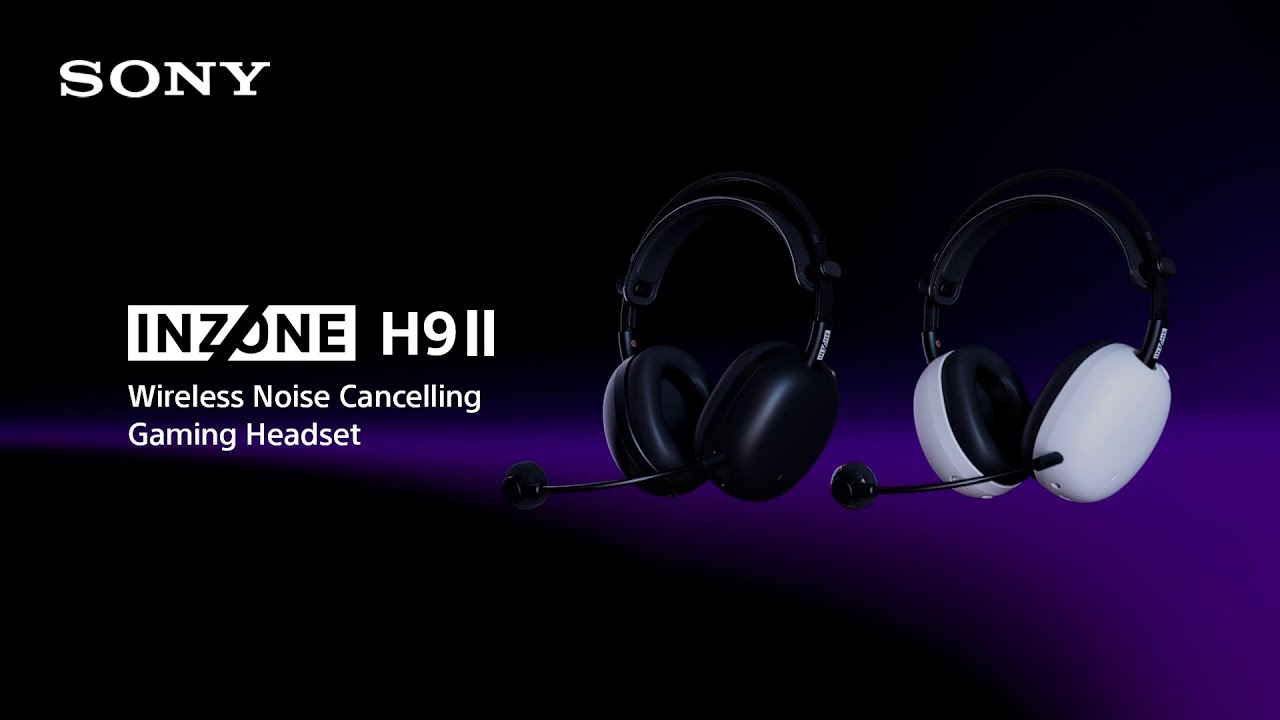 INZONE H9 II Wireless Noise Cancelling Gaming Headset | Sony Official - YouTube