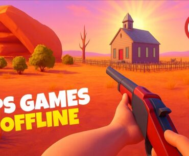 Top 10 Best Offline FPS Games for Android & iOS 2025 like COD, Free fire (High Graphics)