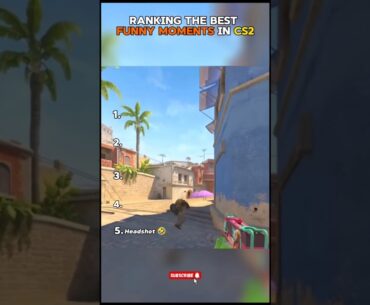 Top 5 best funny Moments in CS2 😂 #cs2 #csgo #funnyclips #cs2memes #gaming