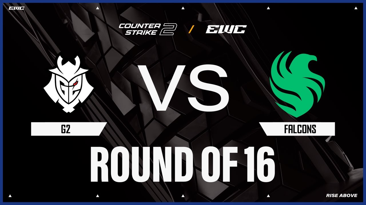 G2 vs. Falcons | Counter-Strike 2 at EWC 25 – Day 2 – Ro16 G2 vs. Falcons | Counter-Strike 2 at EWC 25 - Day 2 - Ro16