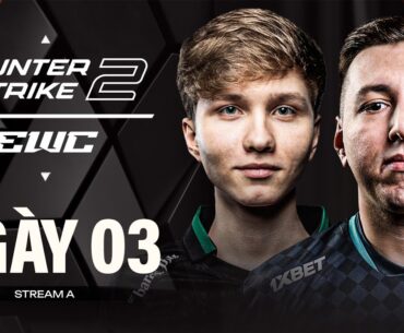 🏆 ESPORTS WORLD CUP 2025: COUNTER STRIKE 2 - NGÀY 22.08: HEROIC v AURORA; FALCONS v MOUZ | 500BROS