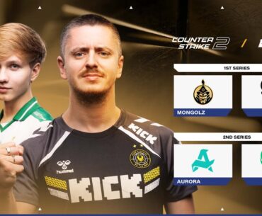 [FIL] EWC CS2 2025 Day 4 - Semifinals - Team Vitality vs The MongolZ & Falcons vs Aurora