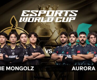 EWC 2025 CS2 - The MongolZ vs Aurora - BO5 - MN cast