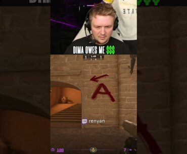 DIMA_WALLHACKS OWES ME MONEY #cs2 #counterstrike2 #csgo