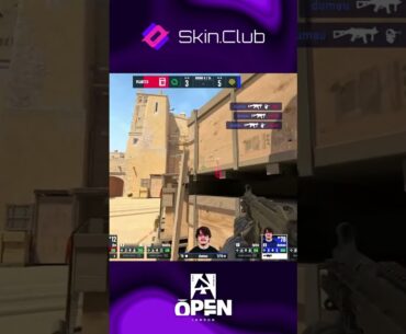 One Vs Three? Dumau Makes It Look Easy! #clutch #counterstrike #BLAST #Open #London