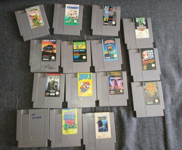 My creators did a bit of cleaning of their basement and found a big chunk of my childhood memory from 30 years ago... sadly the NES was given away at some time to relatives