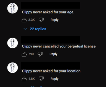 he never asked for my data
