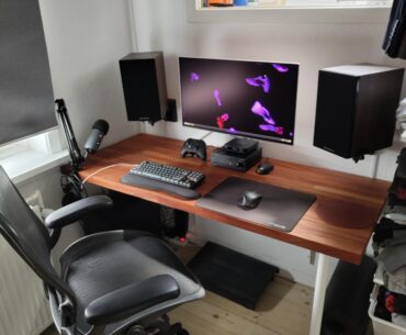 I have built this setup during the summer, I am open to feedback