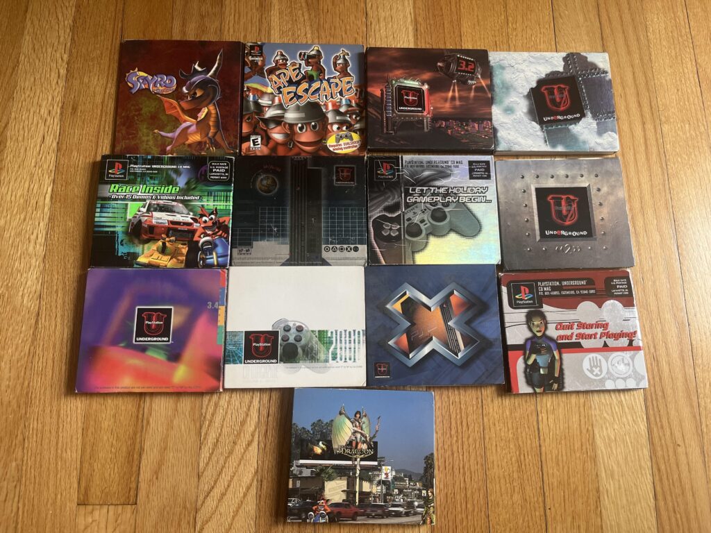 A picked up a collection of 13 PlayStation demo discs, excited to go through them!