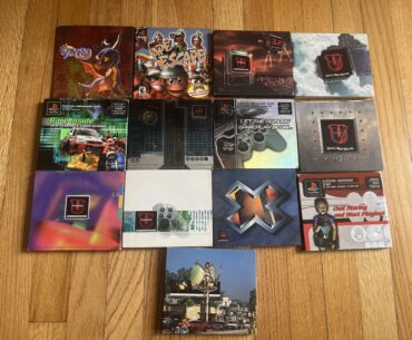 A picked up a collection of 13 PlayStation demo discs, excited to go through them!