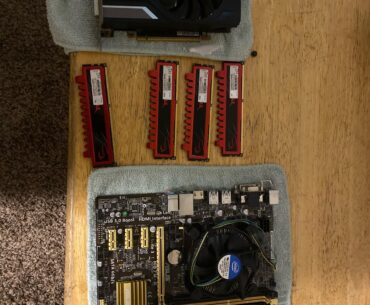 First pc motherboard is trash