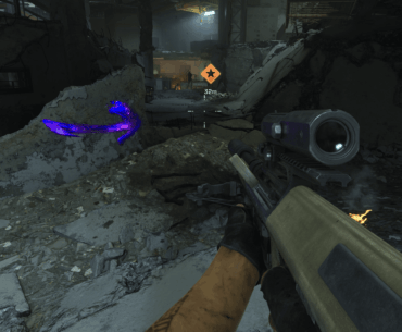 Why do we need an indicator telling us where to go when there's already a giant glowing arrow pointing in that direction?