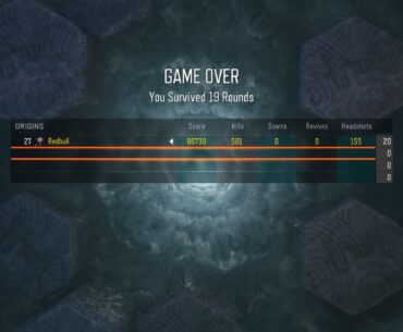 Origins BO3 Solo EE