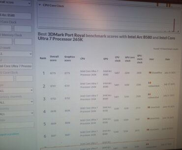 German dude beat my score in 3Dmark Port Royal HELP