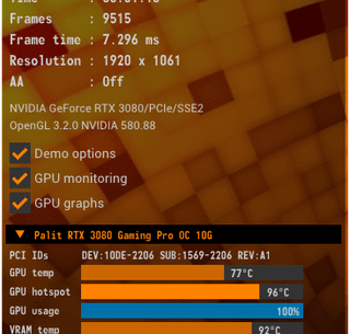 Palit RTX 3080 Gaming Pro