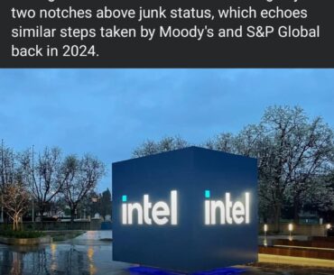 Intel struggling is an understatement