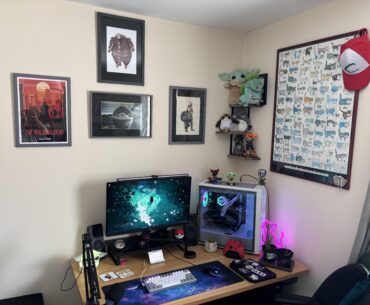 I love my cosy corner of the hobby room