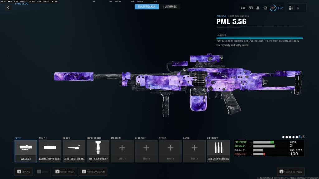 The new LMG serves no purpose in the game