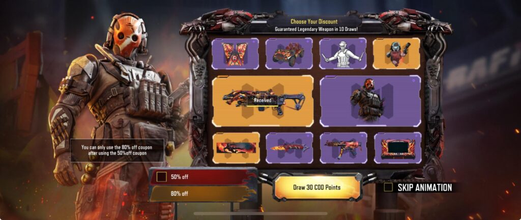 Got the Chopper First Draw