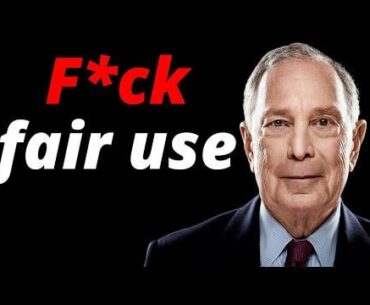 Bloomberg DMCA strikes gamersnexus smuggling documentary because it quoted the President