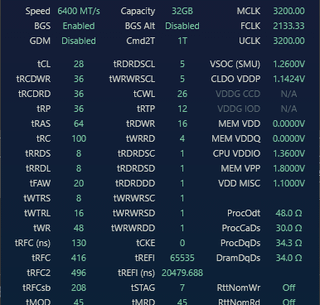Testing CL-28 6400MHz in 1/2/1 Nitro Mode. (Normal Boot)