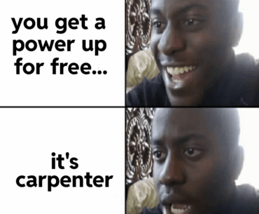 What's your least favourite power up?
