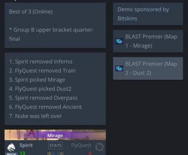 Team Spirit vs FlyQuest / BLAST Open London 2025 - Group B Upper Bracket Quarter-Final