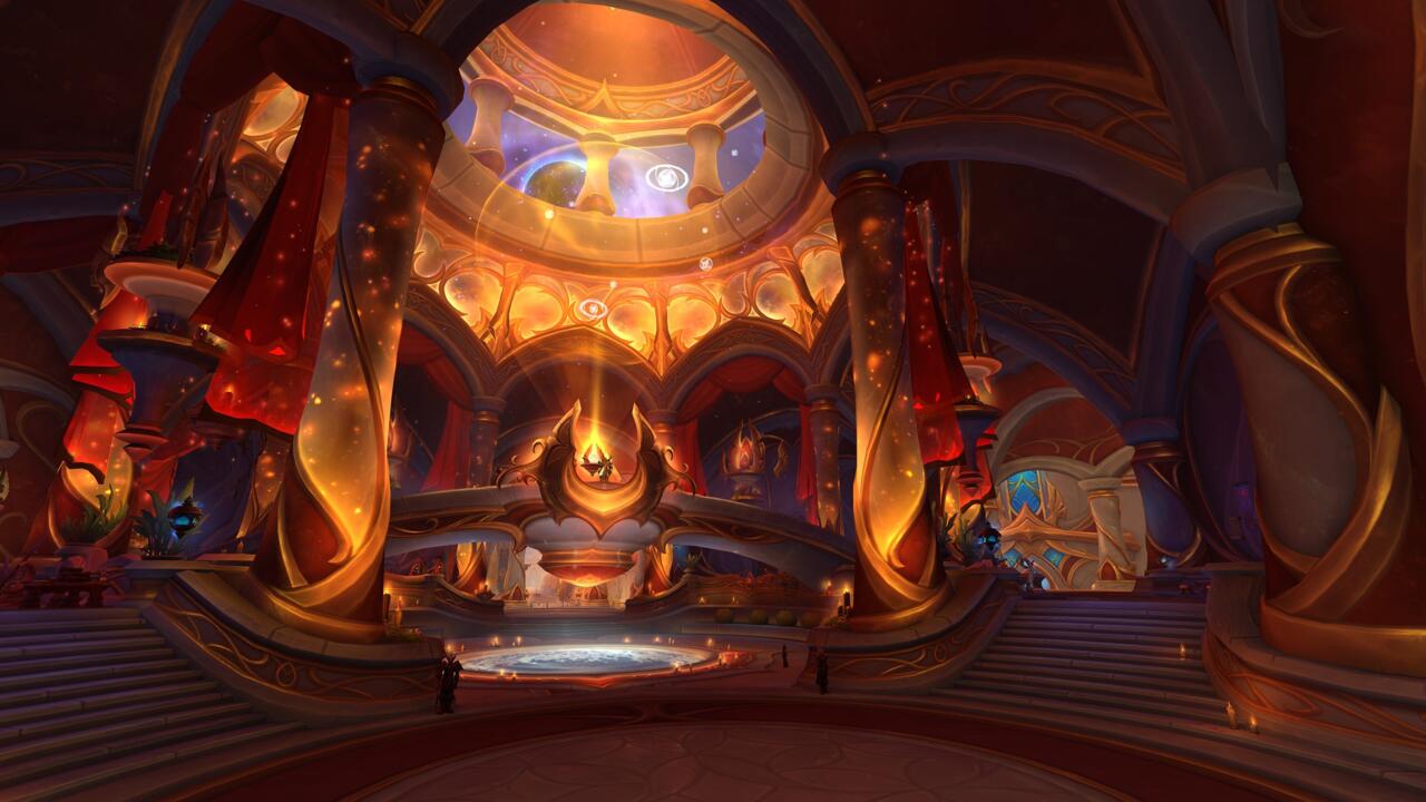 WoW's Blood Elf zones have been rebuilt with all-new assets for Midnight.